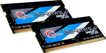 DDR4RAM 2x 8GB DDR4-3200 G.Skill RipJaws SO-DIMM, CL22-22-22 Kit