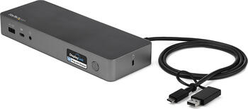 StarTech Dual 4K Universal Laptop Dockingstation, USB-C / USB 3.0, 60W PD