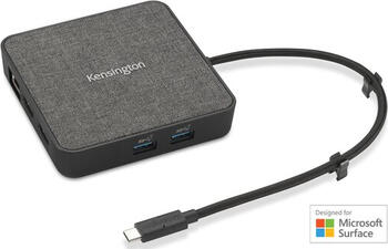 Kensington MD125U4 USB4 Portable Docking Station (Designed for Surface), USB4 [Stecker]