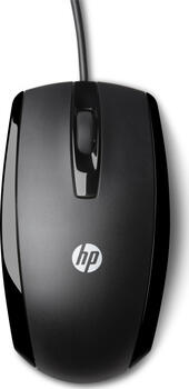 HP X500 Wired Mouse schwarz, USB Maus 