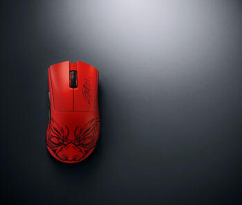 Razer DeathAdder V3 Pro Faker Edition rot, Maus 