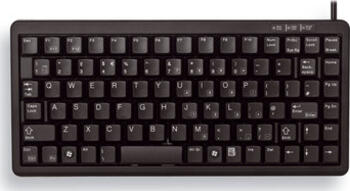 Cherry G84-4100 Compact-Keyboard schwarz, Cherry ML, PS/2 & USB, US Layout Tastatur