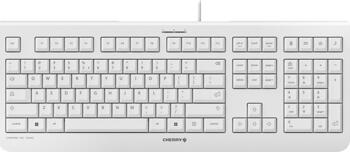 Cherry KC 1000 grau, Layout: US, Rubber Dome, Cherry LPK, Tastatur