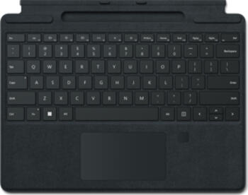 Microsoft Surface Pro Signature Keyboard schwarz, Layout: DE, Tastatur und Schutzhülle, Tastatur