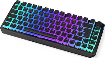 ENDORFY Thock 75% Wireless Pudding, Layout: DE, mechanisch, Kailh Box BLACK, RGB, Gaming-Tastatur