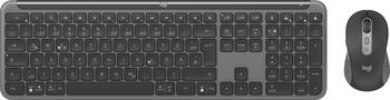 Logitech MK950 Signature Slim Combo for Business Graphite, Layout: DE, Tastatur