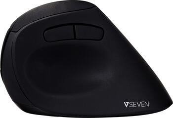 V7 Vertikale ergonomische Wireless Maus schwarz, Maus, rechtshänder (vertikal)