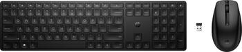 HP 655 Wireless Keyboard and Mouse Combo, schwarz, USB, Layout: DE