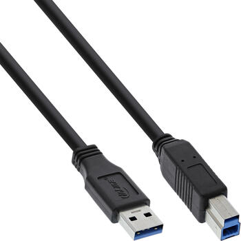 1,5m USB 3.0-Kabel TypA auf TypB InLine 