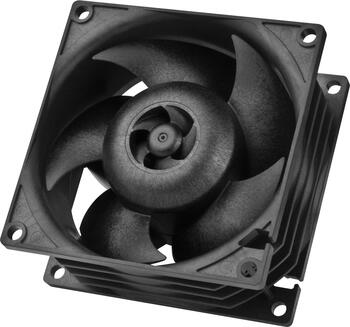 Arctic S8038-10K PWM schwarz 80mm, 80x80x38mm (BxHxT), 173.32m³/h (102 CFM), 24dB(A)