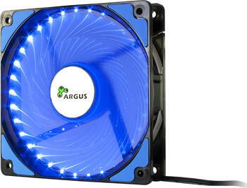 Inter-Tech Argus L-12025 blau, 120x120x25mm Lüfter 59.5m³/h, 20dB(
