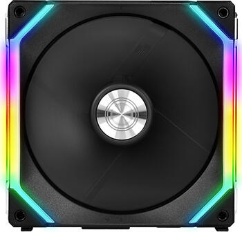 Lian Li Uni Fan SL120 RGB, 122.8x122.4x25mm, 99.46m³/h, 17-31dB(A), Vibrationsdämpfer, Klemmverbindung zw