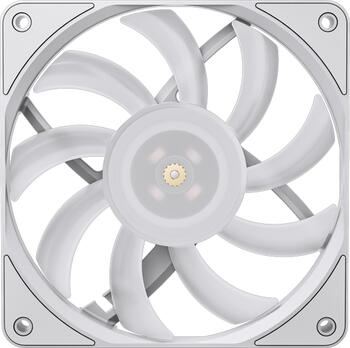 Jonsbo HF1215 RGB weiß 120mm, 120x120x15mm (BxHxT), 22.3-105.3m³/h (13.12-61.97 CFM), 18.6-29.7dB(A), Vibration.