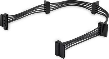 0,4m SATA Power Splitter Adapter Kabel 4x 