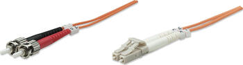 3m LWL Patchkabel LC-Stecker -> ST-Stecker orange 