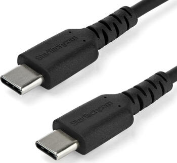 2m USB C-Kabel, Schwarz 