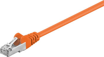 2m Patchkabel Cat.5e F/UTP, Orange goobay