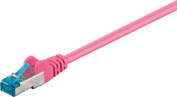 2m Patchkabel Cat.6a S/FTP magenta (10 Gbit/s/ 500 MHz) goobay