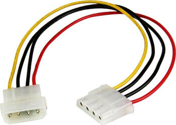 0,3m LP4 Molex Strom Verlängerung - Stecker / Buchse StarTech.com