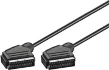 3m Scart Verbindungskabel, Scartstecker (21-Pin) > Scartstecker (21-Pin), stecker/ stecker, schwarz
