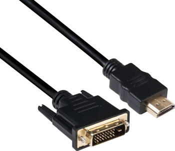 2m Club3D DVI auf HDMI 1.4 Kabel Stecker/ Stecker 