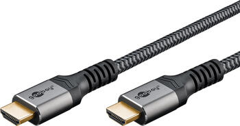 10m High-Speed 2.0 HDMI-Kabel stecker/ stecker mit Ethernet für 4k/50/60Hz schwarz goobay Plus
