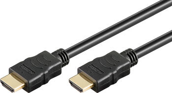 1m High-Speed 2.1 HDMI-Kabel stecker/ stecker mit Ethernet für 4k/600Hz, schwarz