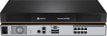 Vertiv Avocent AutoView 1X8 CAT5 Digital-KVM-Switch EU 