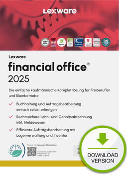 Lexware Financial Office 2025 - Abo-Vertrag, ESD 