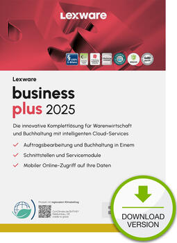 Lexware Business Plus 2025 - Abo-Vertrag, ESD 