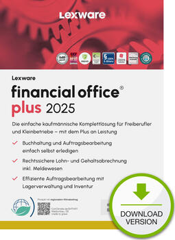 Lexware Financial Office Plus 2025 - Abo-Vertrag, ESD 