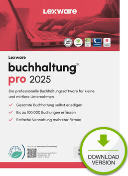 Lexware Buchhaltung Pro 2025 - Abo-Vertrag, ESD 