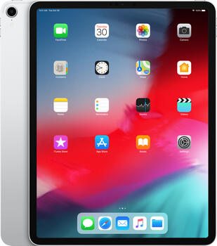 Apple iPad Pro 12.9 64GB, silber [3. Generation / 2018] Tablet