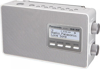 Panasonic RF-D10 DAB+ weiss, Radiowecker 