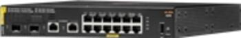 HPE Aruba Networking Aruba 6000 12G Class4 PoE 2G/2SFP 139W Managed L3 Gigabit Ethernet (10/100/1000) Power over Ethernet (PoE) 1U