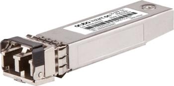 HPE Aruba Networking R9D19A InfiniBand/Glasfaserkabel 1 m SFP+ Schwarz, Silber