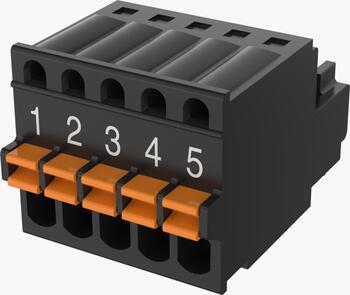 Axis TU6008 5-PIN Schwarz, Orange