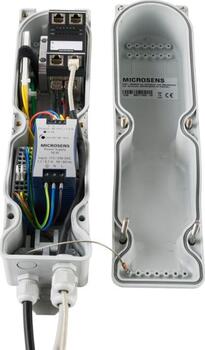 Microsens Mastgehäuse Outdoor für Switch und Netzteil, MS711000-230NT48