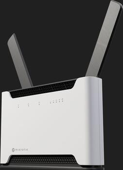 MikroTik Chateau PRO AX H53UiG-5HaxQ2HaxQ, 4x4 2.4/5 GHz, 5x Gigabit, 1x PoE-out, USB