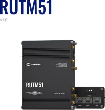 Teltonika · Router · RUTM51 · Industrial 5G Router