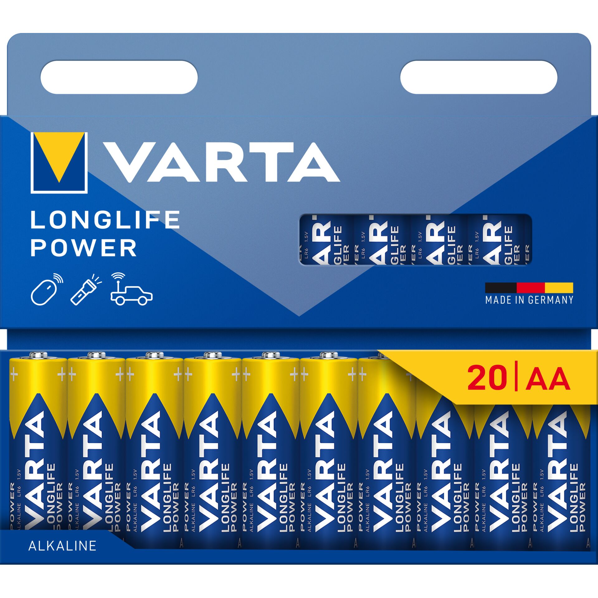 1x20 Varta Longlife Power Mignon AA LR 6              04906121720