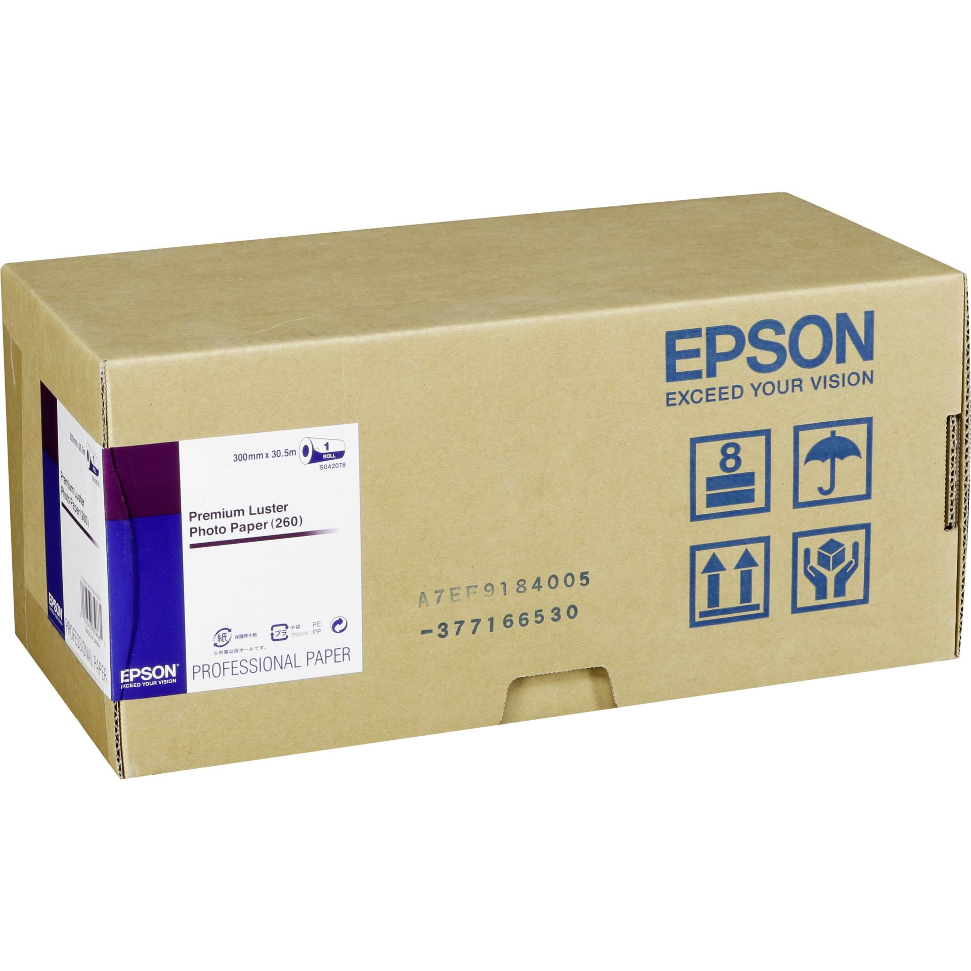 Epson Premium Luster Photo Paper, 30 cm x 30,5 m, 260 g/m