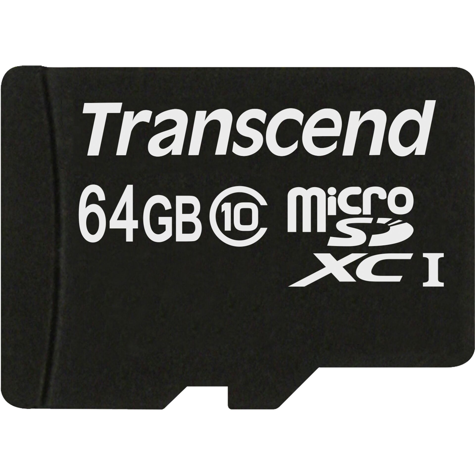 64GB Transcend Premium Kit Class10 microSDHC Speicherkarte 