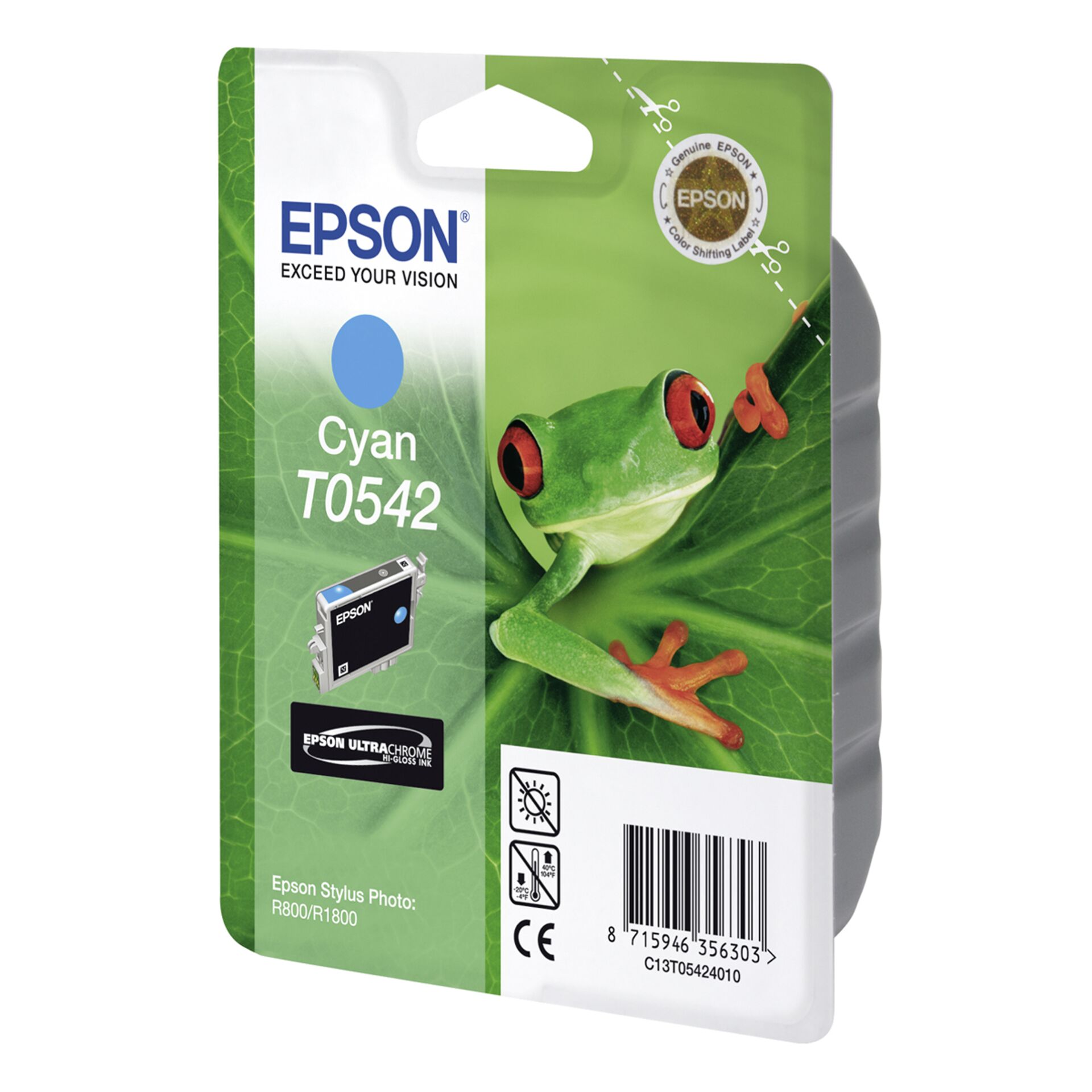 Epson T0542 Tinte cyan 