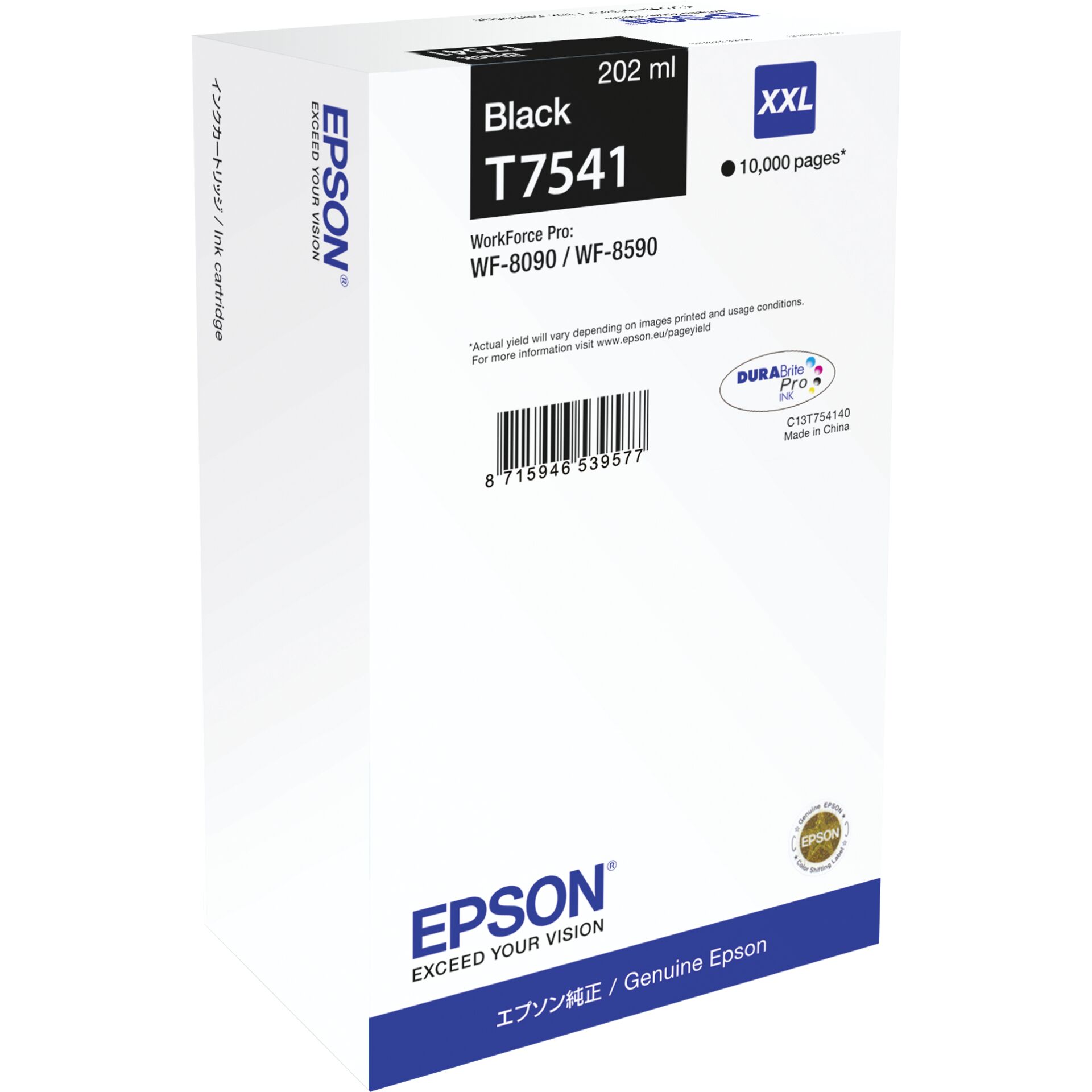 Epson WF-8090 / WF-8590 Ink Cartridge XXL Black