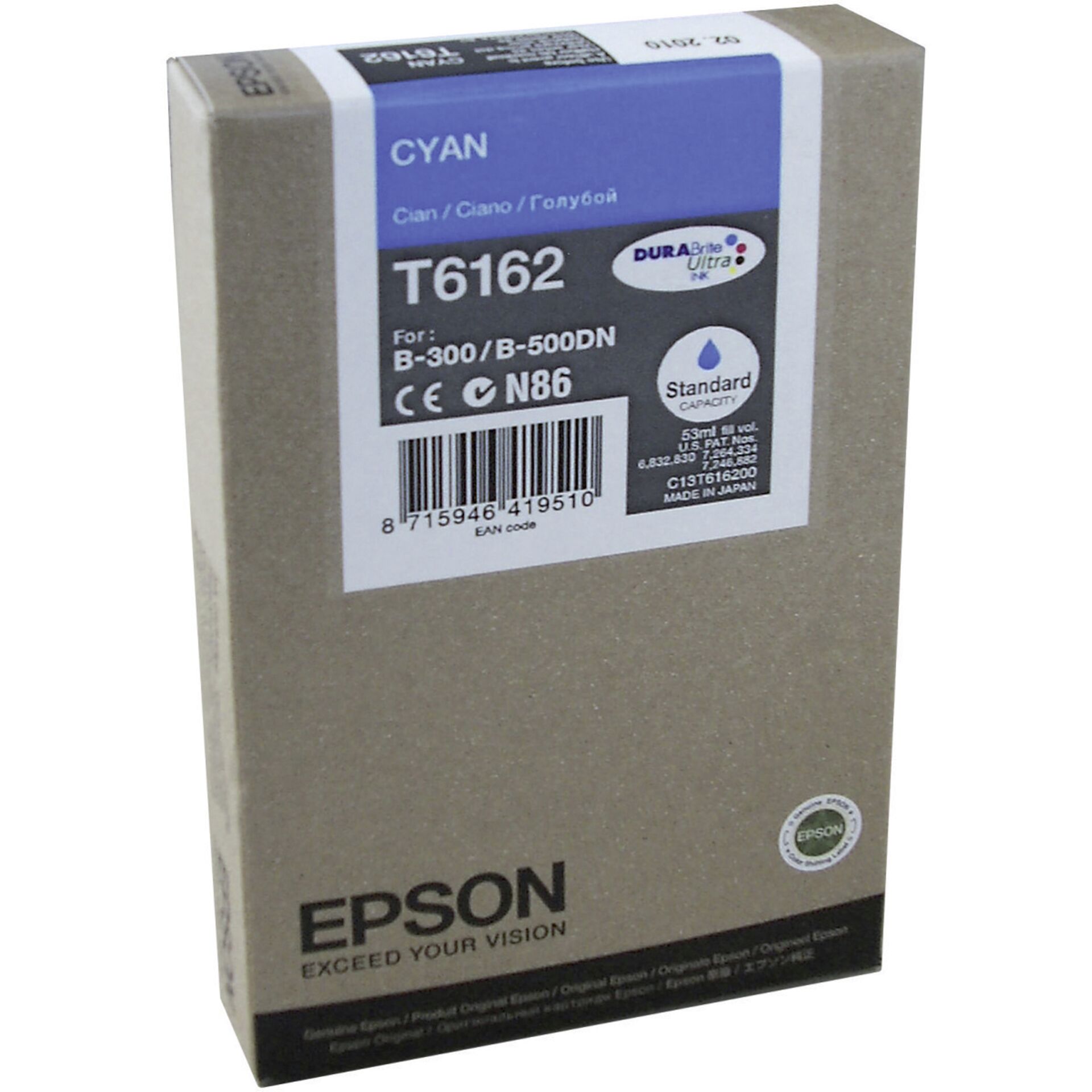 Epson Tintenpatrone SC Cyan 3.5k