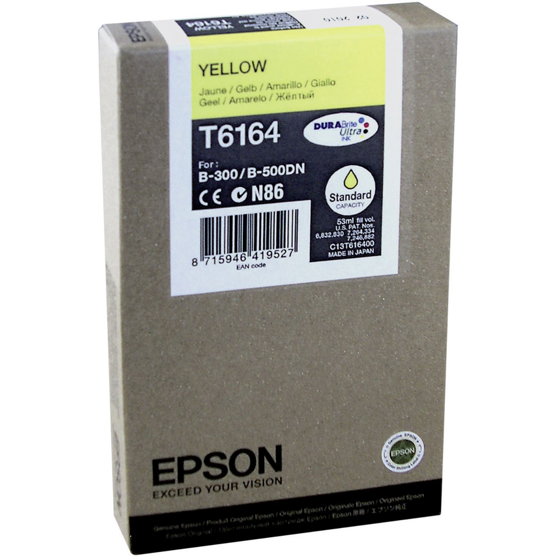 Epson Tintenpatrone SC Yellow 3.5k