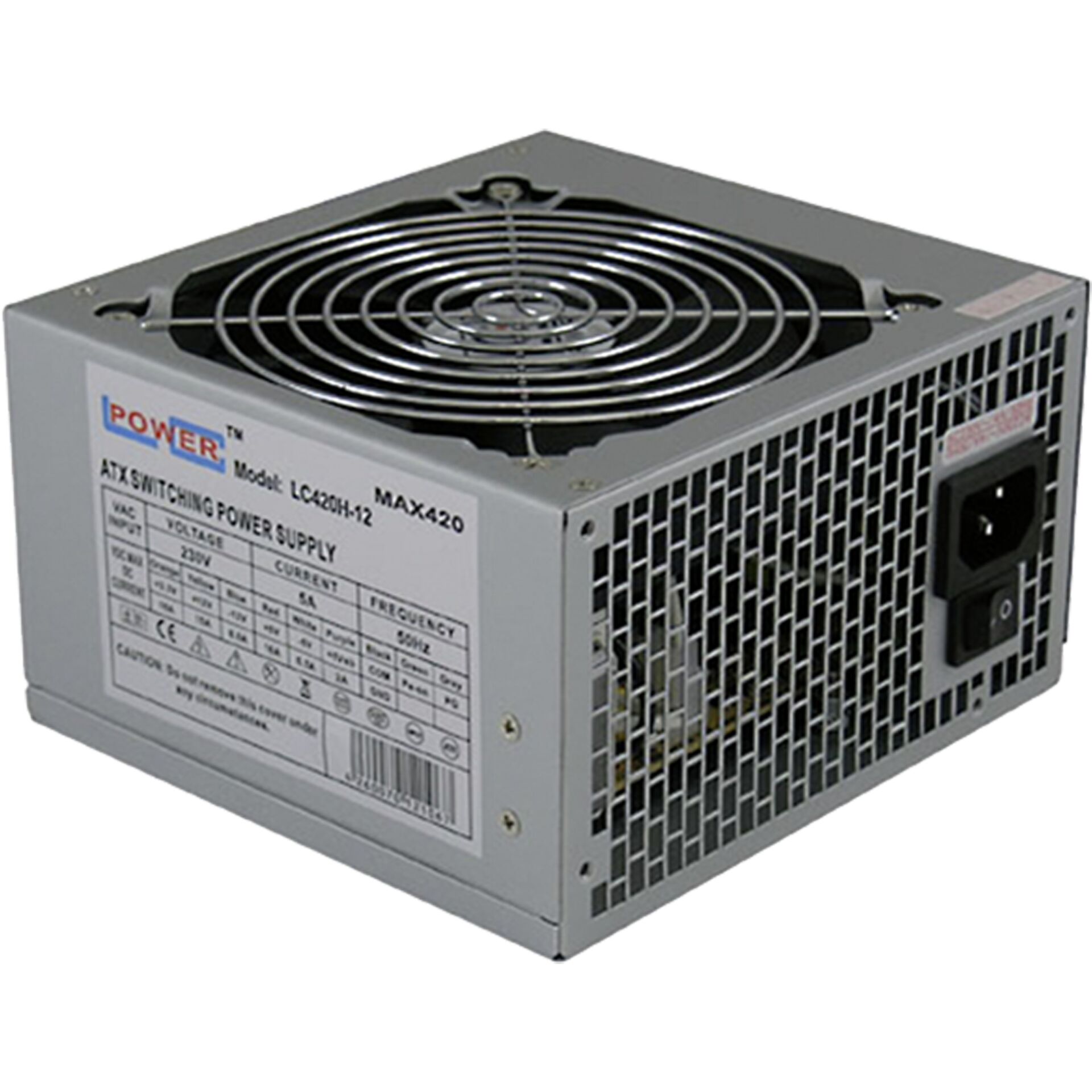 420W LC-Power LC420H-12 ATX 1.3 Netzteil 