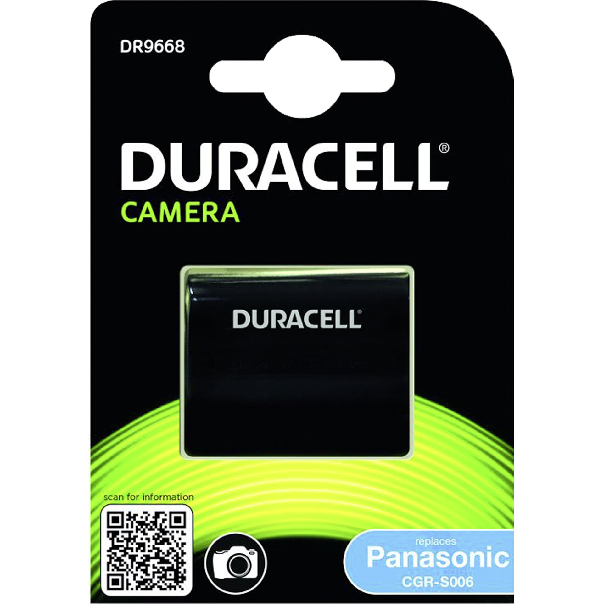 Duracell DR9668 Kamera-/Camcorder-Akku Lithium-Ion (Li-Ion) 750 mAh