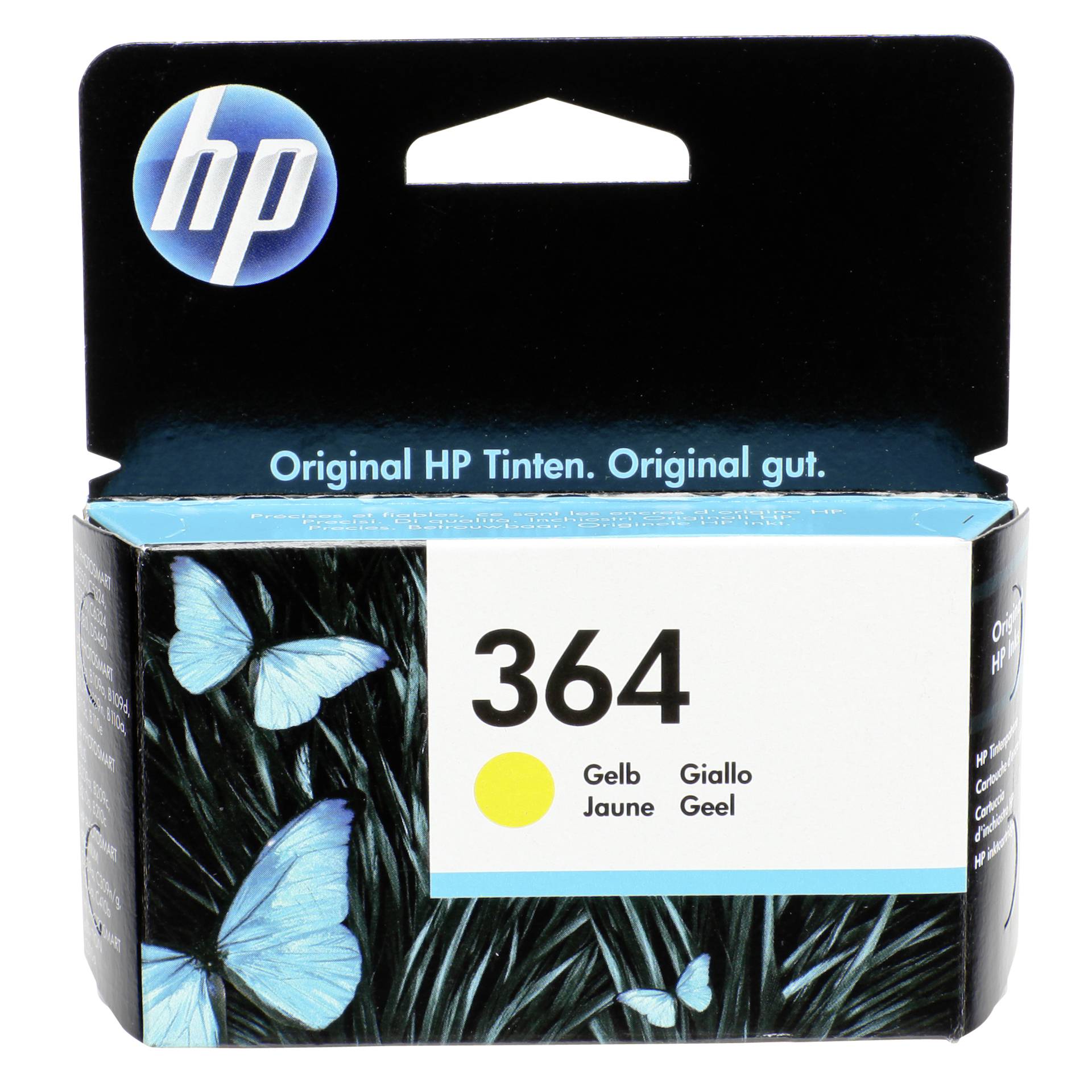 HP Original Druckpatrone Tinte Nr 364 gelb 